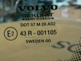 Стекло кузовное Volvo S80 4