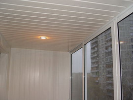 Остекление под ключ квартиры, балконы с обшивкой 8