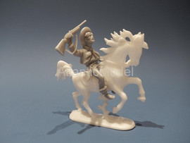 Солдатики 1/32 Hofler Ковбои Серый цвет №2 5 фигуры 5 позы 7