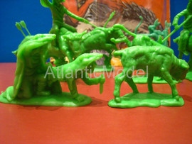 Солдатики 1/32 Atlantic Индейцы на охоте Блистер