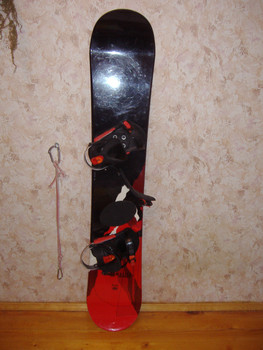 Мужской сноуборд комплект + защита спины