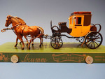 Модели 1/43 Brumm Карета Post Chaise 1790