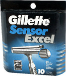 Gillette Sensor Excel картриджи 10шт