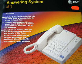 Телефон с автоответчиком AT&T 1511 (США) новый