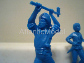 Солдатики 1/32 BUM Пираты 4 фигуры Синий цвет 4