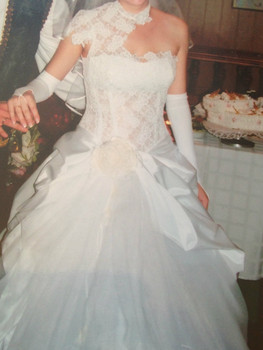 Шикарное садебное платье