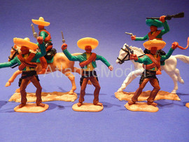 Солдатики 1/32 Timpo Мексиканцы Четвертый набор 7 5