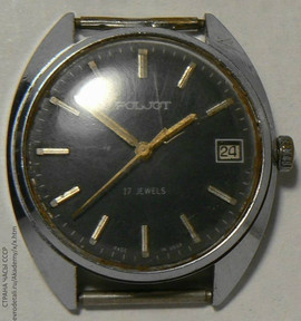 Часы наручные механические ПОЛЕТ POLJOT календарь 2614 СССР