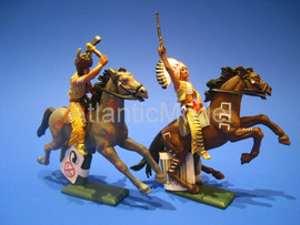 Солдатики 1/32 Britains Индейцы вождь и шаман