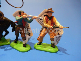 Солдатики 1/32 Britains Конные пешие индейцы ковбо 10