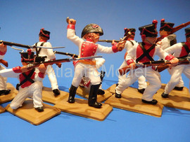 Солдатики 1/32 DSG Испанская пехота 12 шт 6 поз