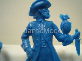 Солдатики 1/32 BUM Пираты 4 фигуры Синий цвет 7