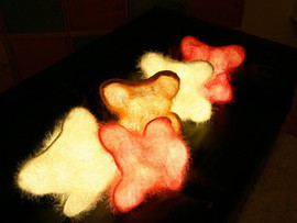 Светящаяся led-подушка. 2