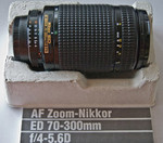 ФОТООБЪЕКТИВ ДЛЯ NIKONа «AF NIKKOR ZOOM 70 — 300 mm., 1:4 – 5,6