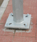 Фундамент под опору освещения