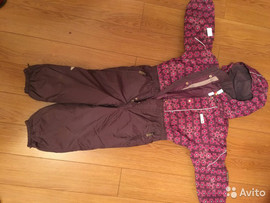 Комбинезон зимний рейма унисекс на 4-5 лет