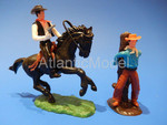 Солдатики 1/32 Elastolin Ковбои Третий набор Вест