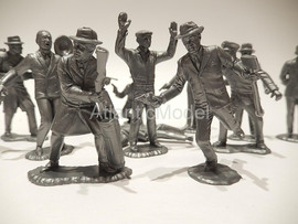 солдатики 1 32 Marx Неприкасаемые 16 солдатиков