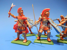 Солдатики 1/32 DSG Пешие римляне 6 шт 6 поз
