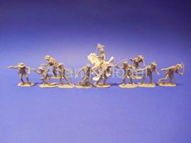 Солдатики 1/32 Hofler 7 Кавалерия Третий Серый 11 2