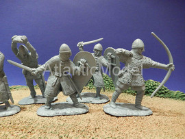 Солдатики 1/32 CONTE Норманны set 1 Крисагон 8 шт 3