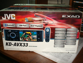 Автомагнитола JVC EXAD KD-AVX33 DVD/CD
