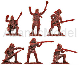 Солдатики 1/32 Armies in Plastic Индейцы 6 set 1