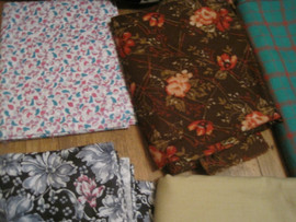 Ткани, отрезы, куски