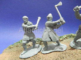 Солдатики 1/32 CONTE Норманы set 2 и set 1 фигур 8 5