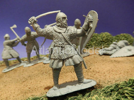 Солдатики 1/32 CONTE Норманы set 2 set 1 Семь шт 8