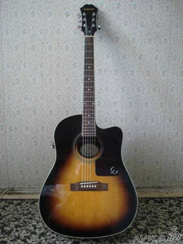 Продаю электроакустическую гитару Epiphone AJ-200SCE
