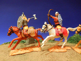 Солдатики 1/32 Timpo Викинги Первый набор 3 фигуры 5