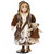 Коллекционная фарфоровая кукла Wencke с мишкой Ручная работа Высота 67