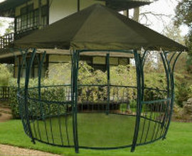 Садовые качели, беседки, скамейки 4