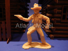 Солдатики 1/32 Domplast Ковбои четыре фигуры 4 поз 6