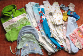 пакет одежды для новорожденного