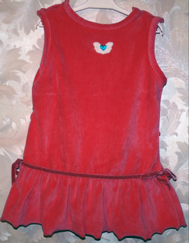 Велюровый сарафан. 2