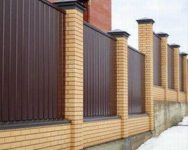 профнастил для забора 5