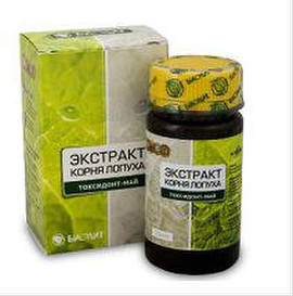 Токсидонт-май, арктавит (Экстракт корня лопуха)