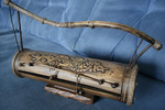 Сувениры из бамбука- авторская роспись