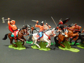 Солдатики 1/32 DSG Конные и пешие викинги 6