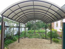 Строительство заборов, ворот, автонавесов 2