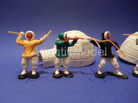 Солдатики 1/32 Timpo Эскимосы Седьмой Оригинал