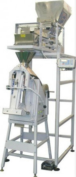 Дозирующий упаковочный полуавтомат для пельменей, крупнокусковых