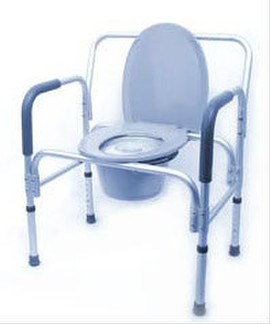 Туалет-стул с широким сиденьем