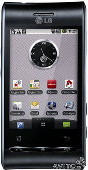 Продам смартфон-коммуникатор LG GT540 Optimus Black