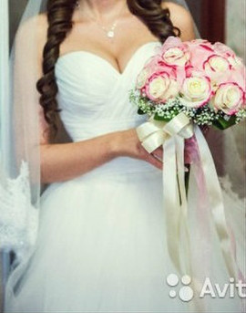 Пышное свадебное платье