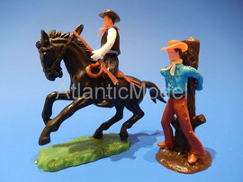 Солдатики 1/32 Elastolin Ковбои Третий набор Вест 5