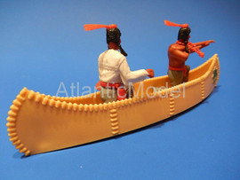 Солдатики 1/32 Timpo Индейцы Сарси в пироге 2 шт 6