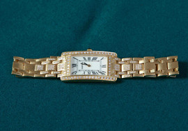 Часы золотые